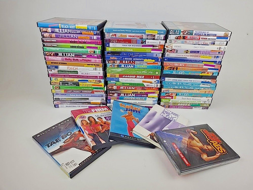 Lot exercise fitness - exercise, dvd