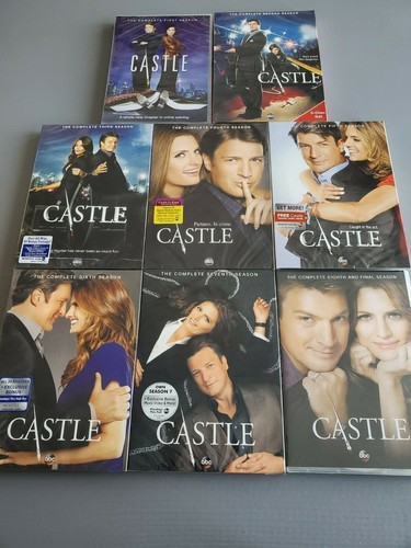 Castle seasons dvd - castle, 1-8